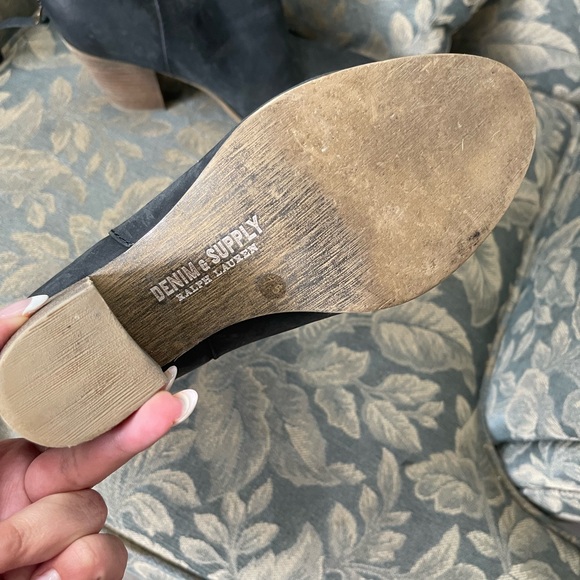 denim & supply ralph lauren zip up ankle boot - Picture 3 of 5